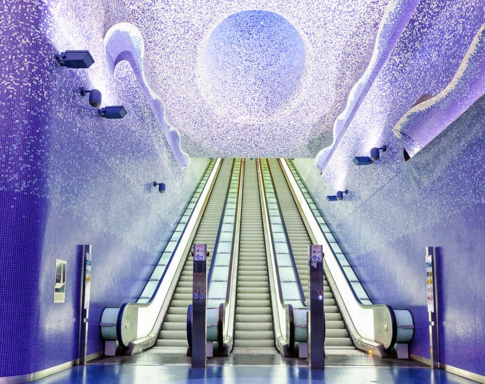 As mais incríveis estações de metrô da Europa