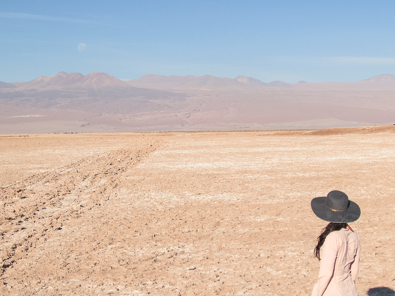 Laguna Tebenquiche no Deserto do Atacama