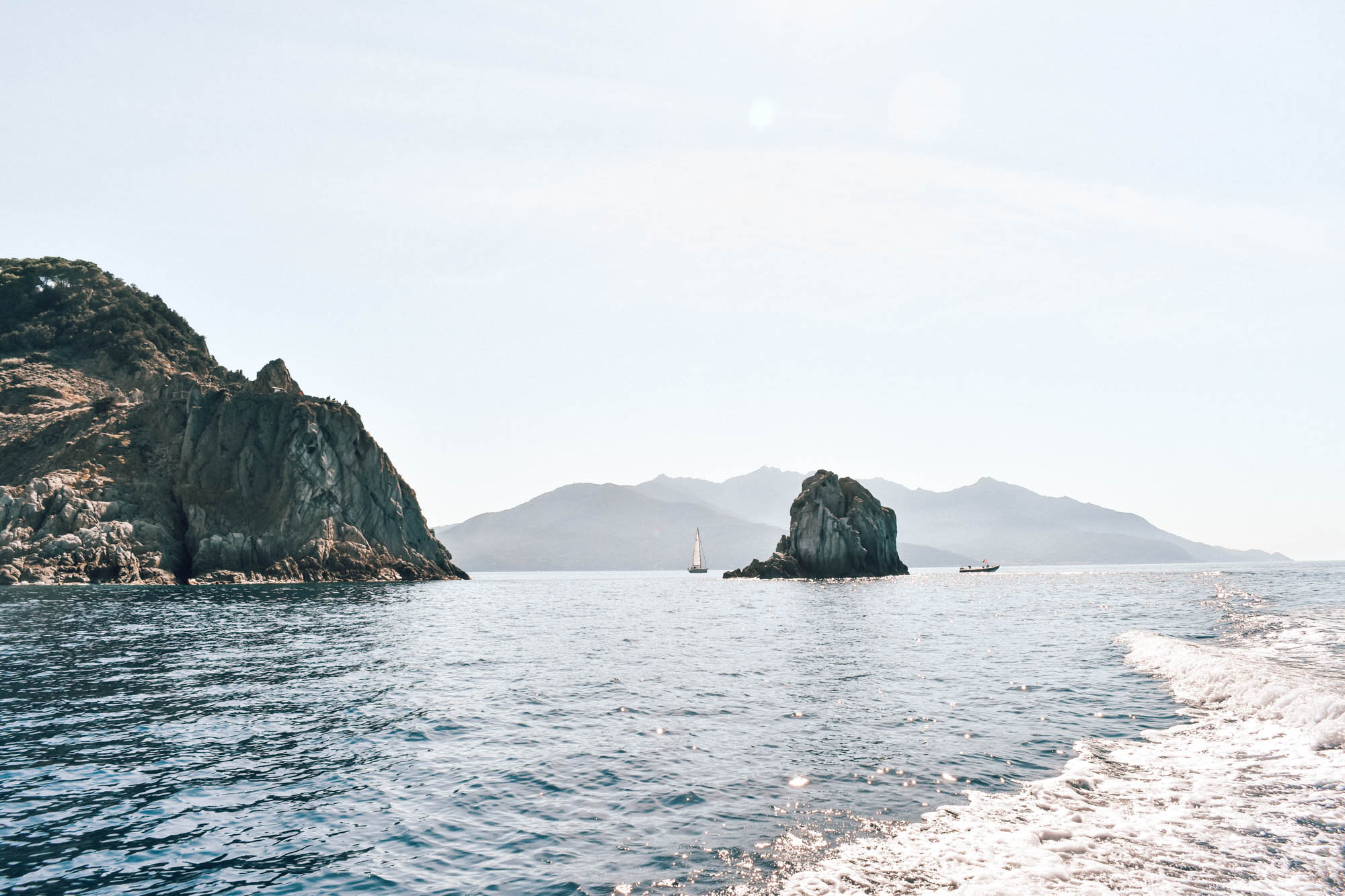 Alugar um barco por conta própria na Ilha de Elba na Itália