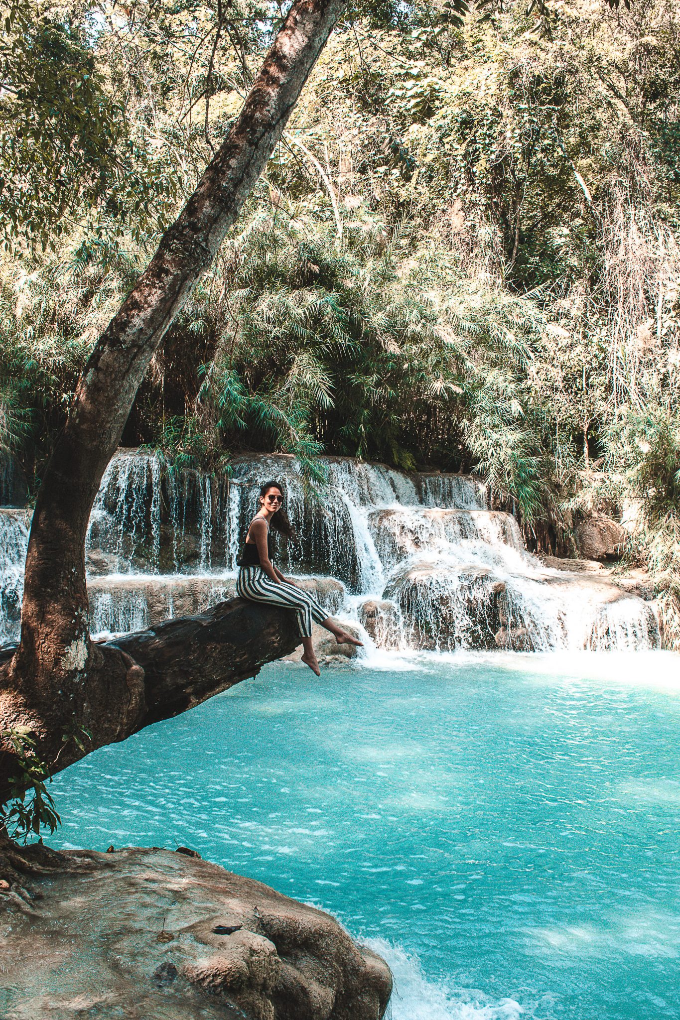 Kuang Si Falls em Luang Prabang