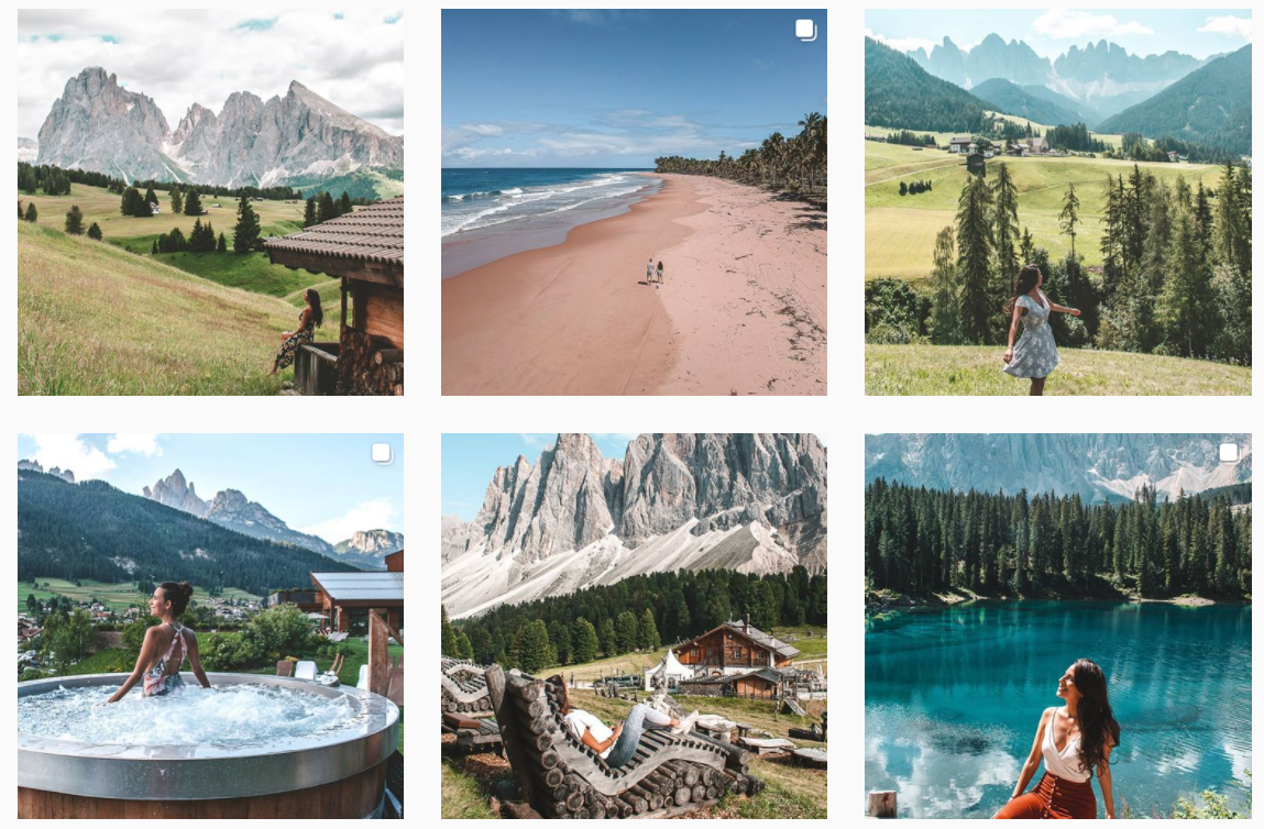 Instagram para planejar viagens